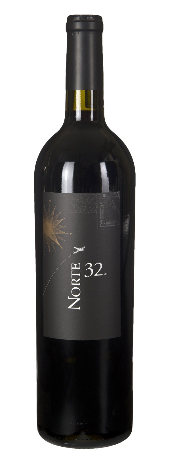 Vino Tinto Norte 32 Syrah Tempranillo Etiqueta Negra 750 ml