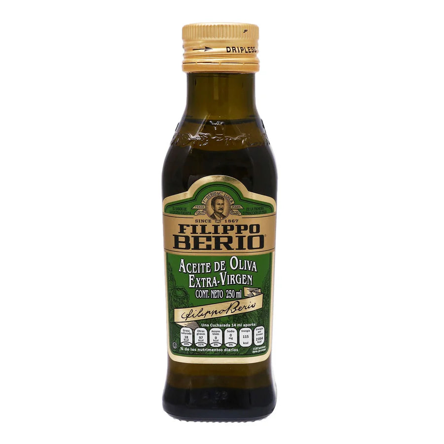 Aceite de Oliva Filippo Berio Extra Virgen de 250 ml