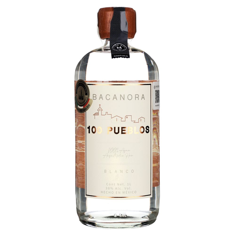 Bacanora 100 Pueblos 1000 ml