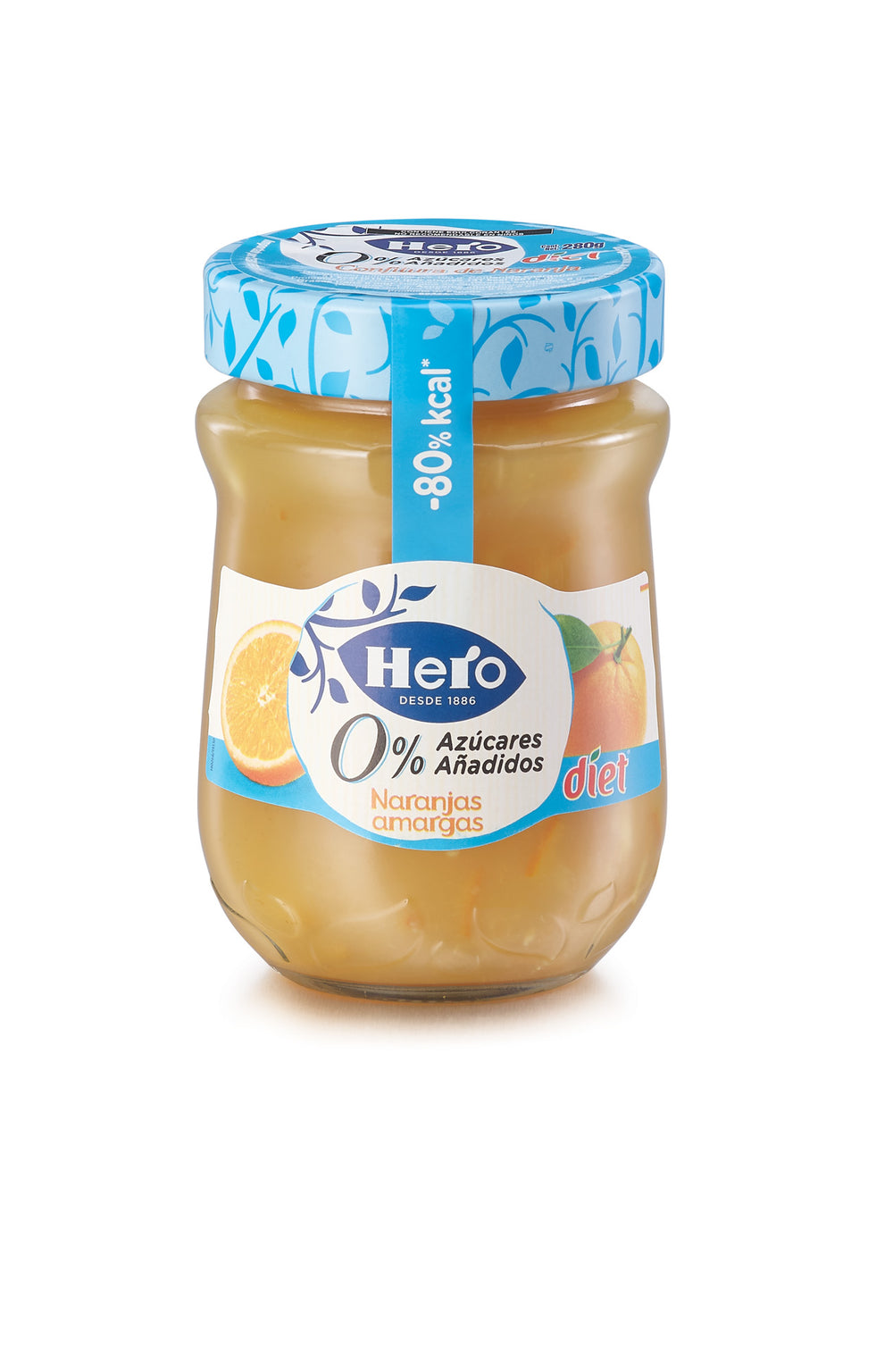Hero Mermelada Diet Naranja 280 g