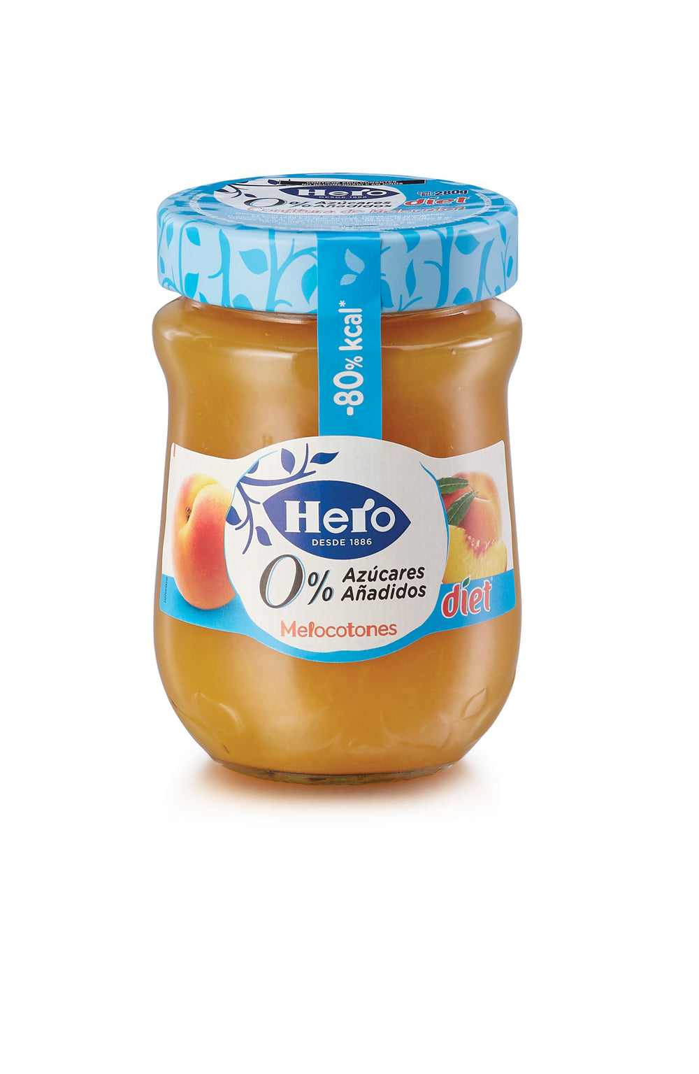 Hero Mermelada Diet Melocoton 280 g