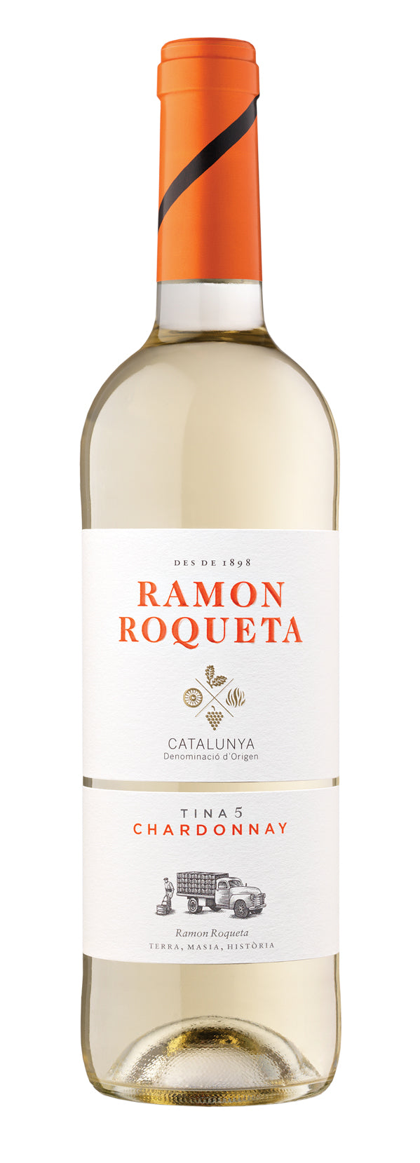 Vino Blanco Ramon Roqueta Chardonnay 750 Ml