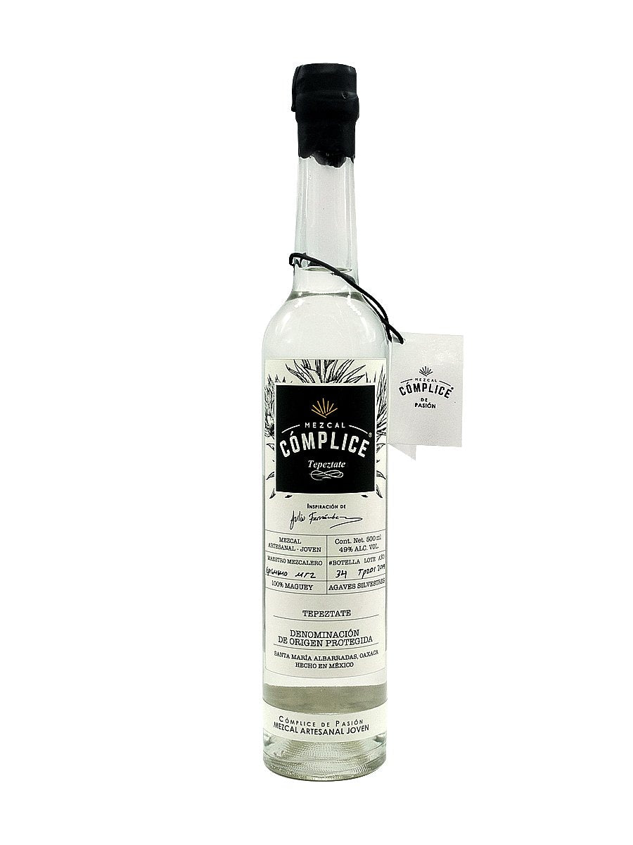 Mezcal Cómplice de Pasión Tepeztate Joven 500 ml