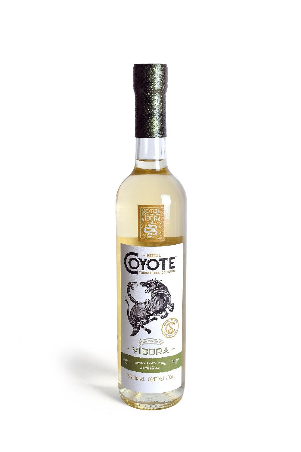 Sotol Coyote Vibora 750 ml