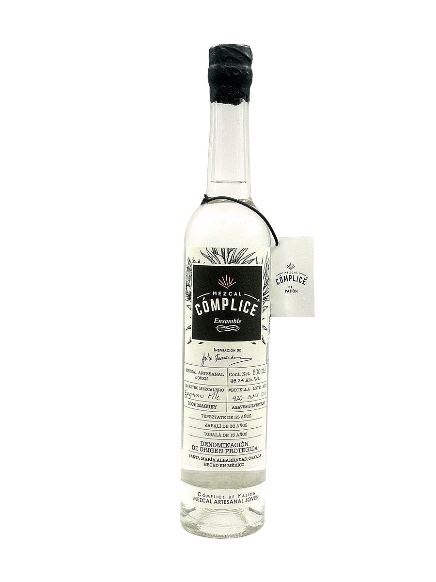 Mezcal Cómplice de Pasión Ensamble Joven (Jabalí, Tepextate & Tobalá) 500 ml