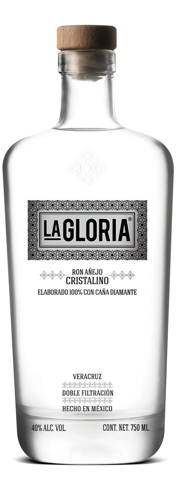 Ron La Gloria Añejo Cristalino 750 ml