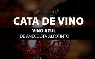 Cata del nuevo vino AZUL de Anécdota Altotinto