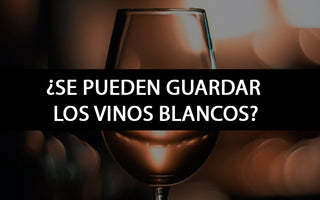 ¿Se pueden guardar los vinos blancos?