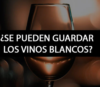 ¿Se pueden guardar los vinos blancos?