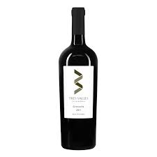 Vino Tinto Tres Valles Grenache Durif 750 ml