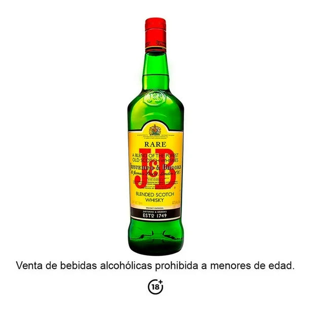 Whisky J&B Rare 750 ml