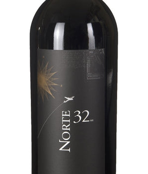 Vino Tinto Norte 32 Syrah Tempranillo Etiqueta Negra 750 ml