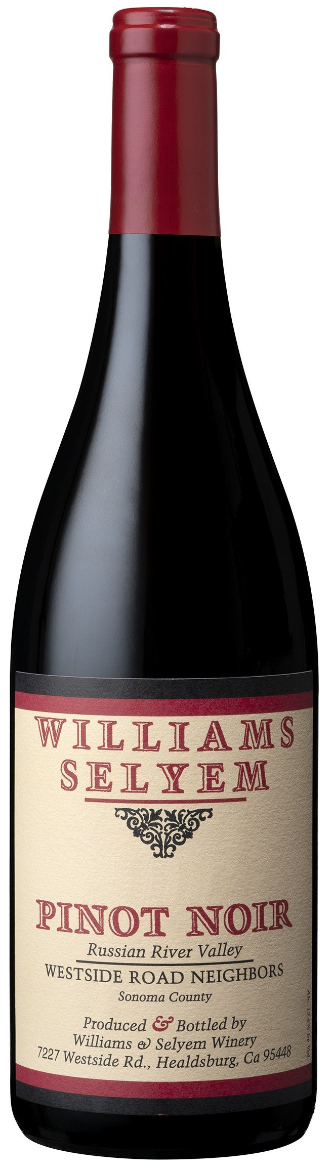 Vino Tinto Williams Selyem Pinot Noir Westside Road 750 ml