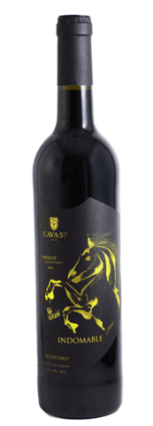 Vino Tinto Cava 57 Indomable Merlot Gran Reserva 750 ml