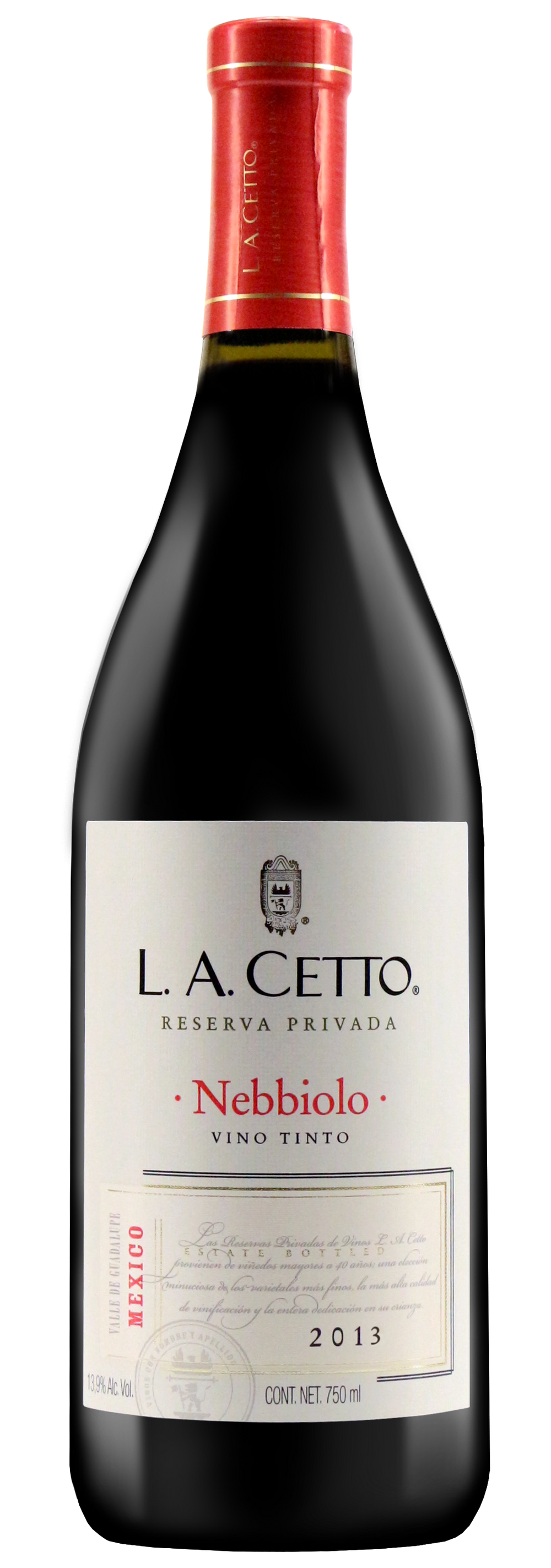 Vino Tinto La Cetto Nebbiolo Reserva Privada 750 ml