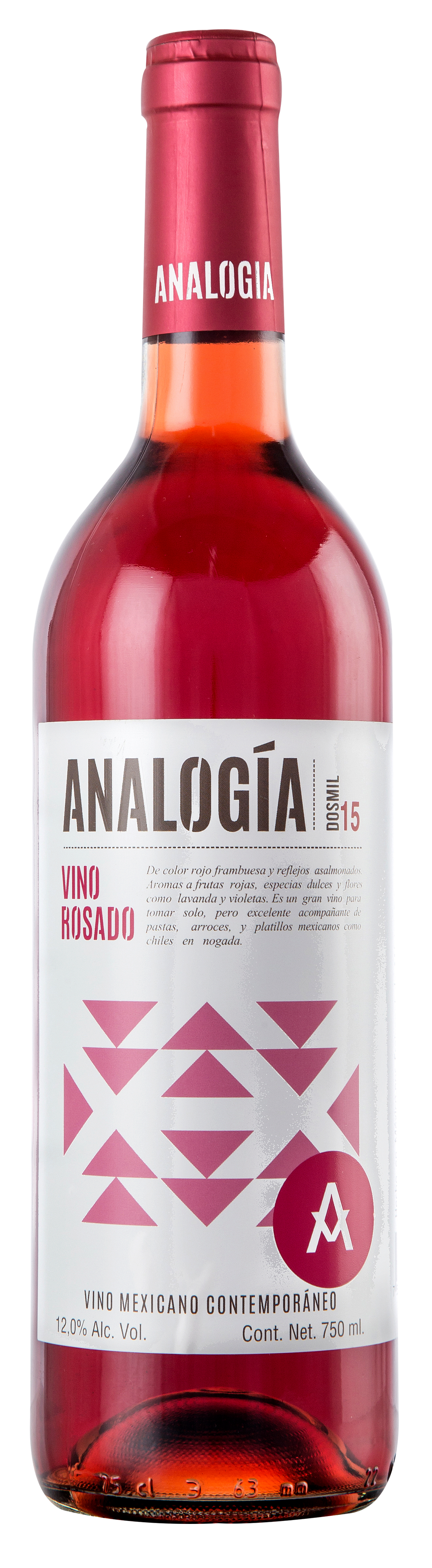 Vino Rosado Analogía Rosado 750 ml