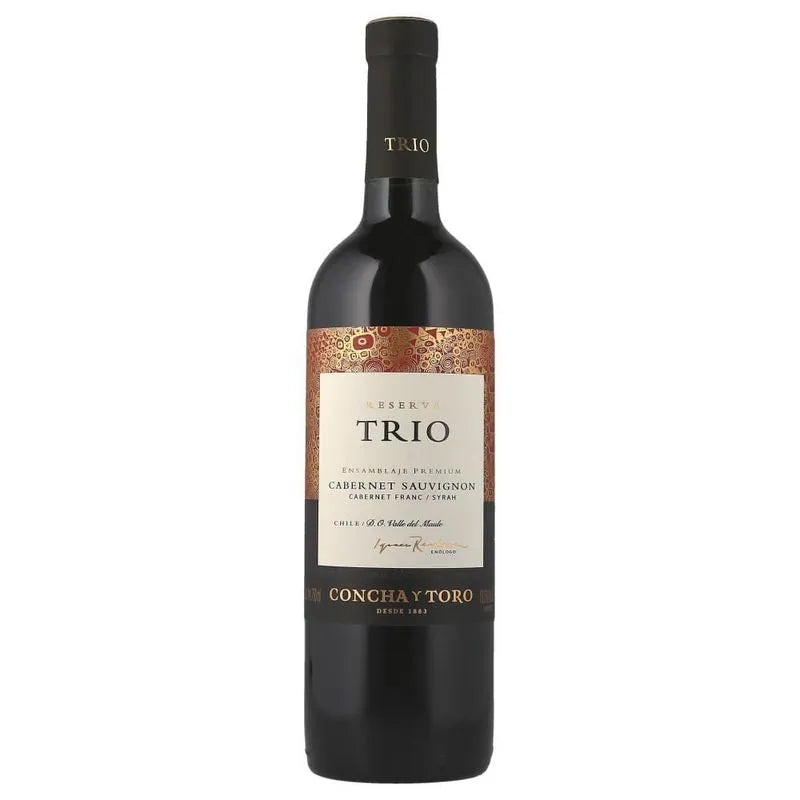 Vino Tinto Trio Reserva Blend 750 ml