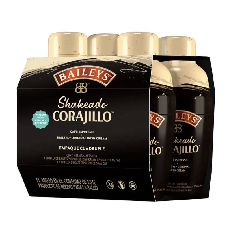 Baileys Shakeando Corajillo 4x100 ml