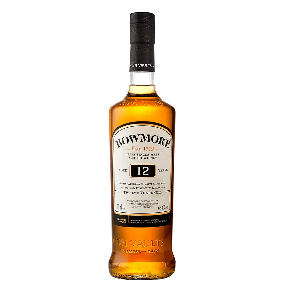 Whisky Bowmore 12 Años Single Malt Islay 700 ml