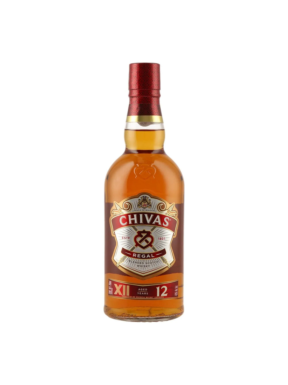 Whisky Chivas Regal 12 Años 750 ml