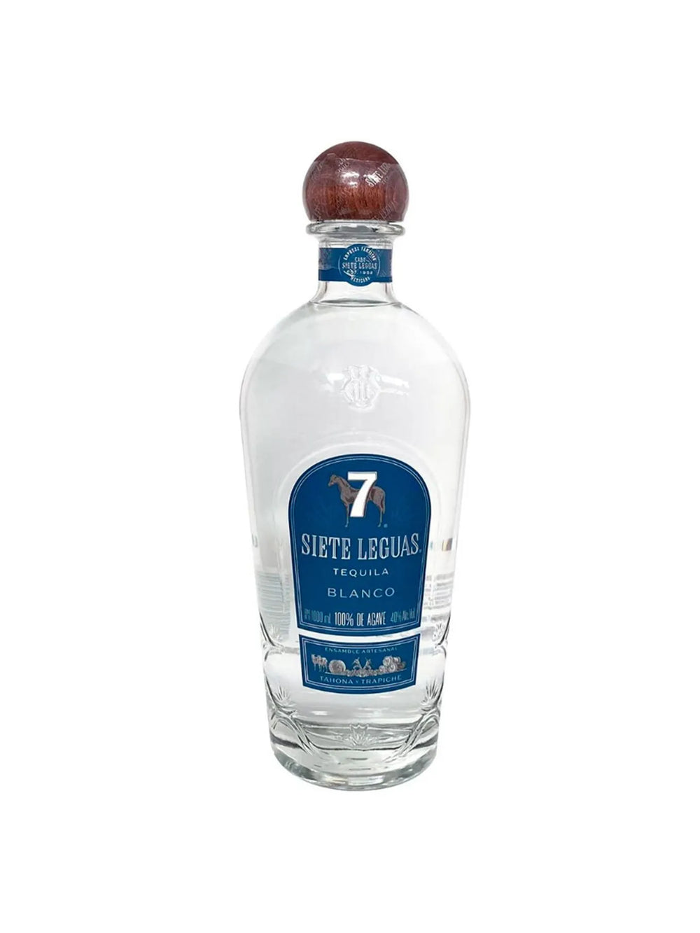 Tequila 7 Leguas Bco 1000 Ml