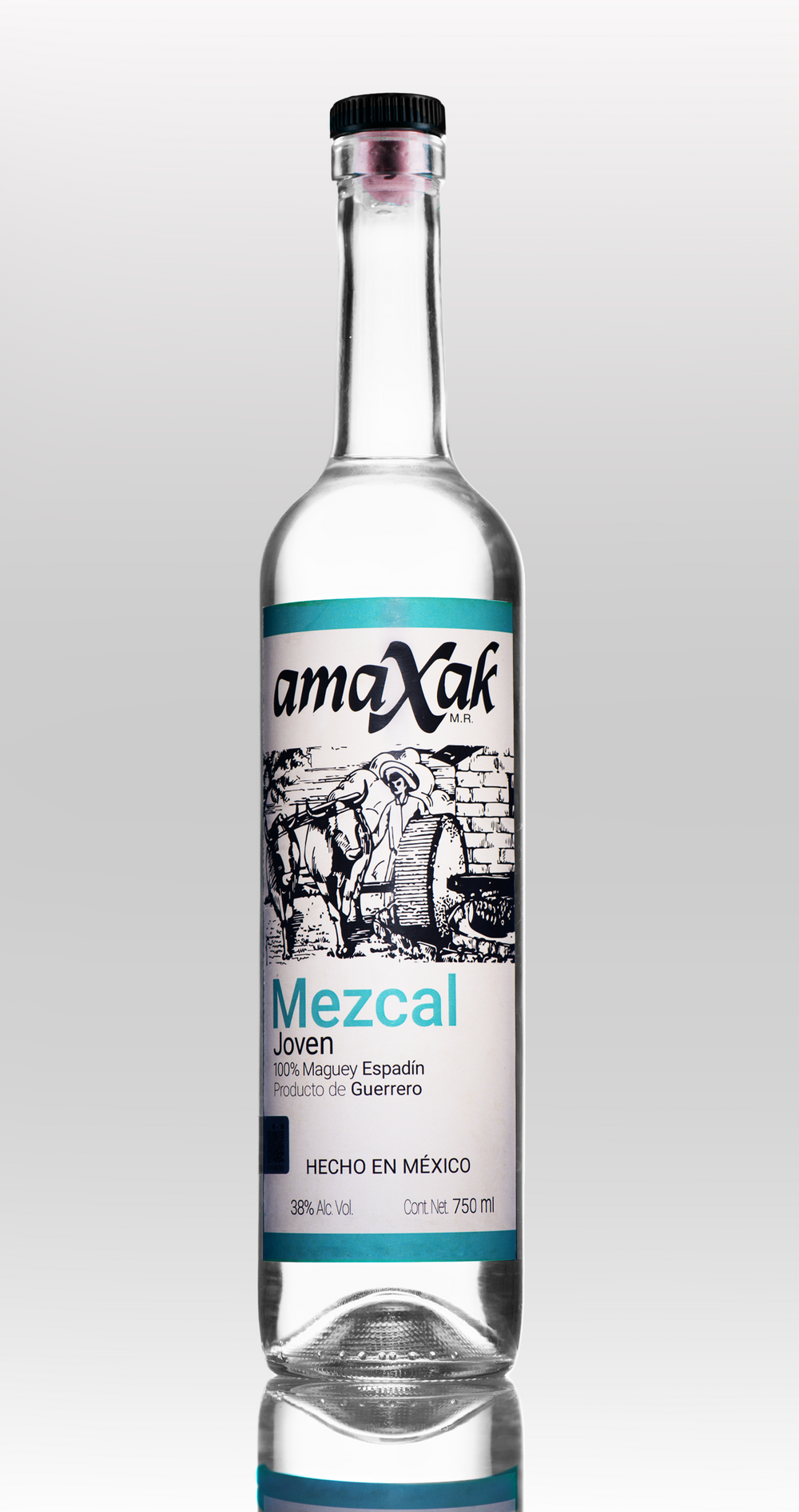 Mezcal amaXak Joven Espadin 750 ml