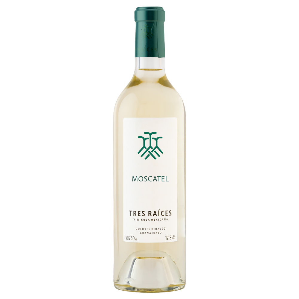 Vino Blanco Tres Raices Moscatel 750 ml