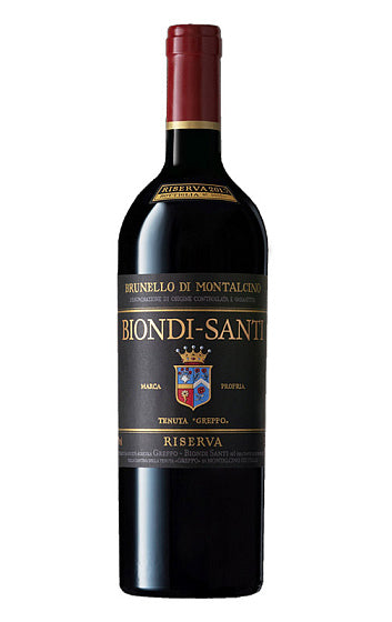 Vino Tinto Biondi Santi Brunello Di Montalcino Riserva Sangiovese 750 ml