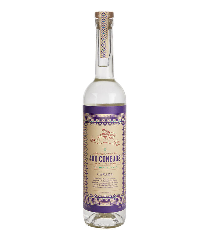 MEZCAL 400 CONEJOS TOBALA 750 ML