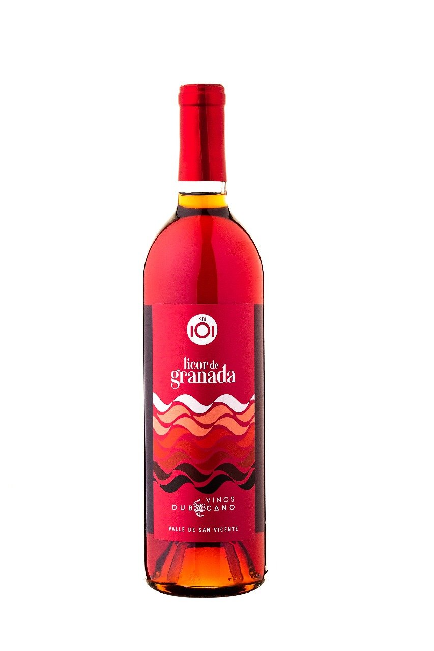 Vino de Postre Dubacano Km 101 Licor de granada 750 ml