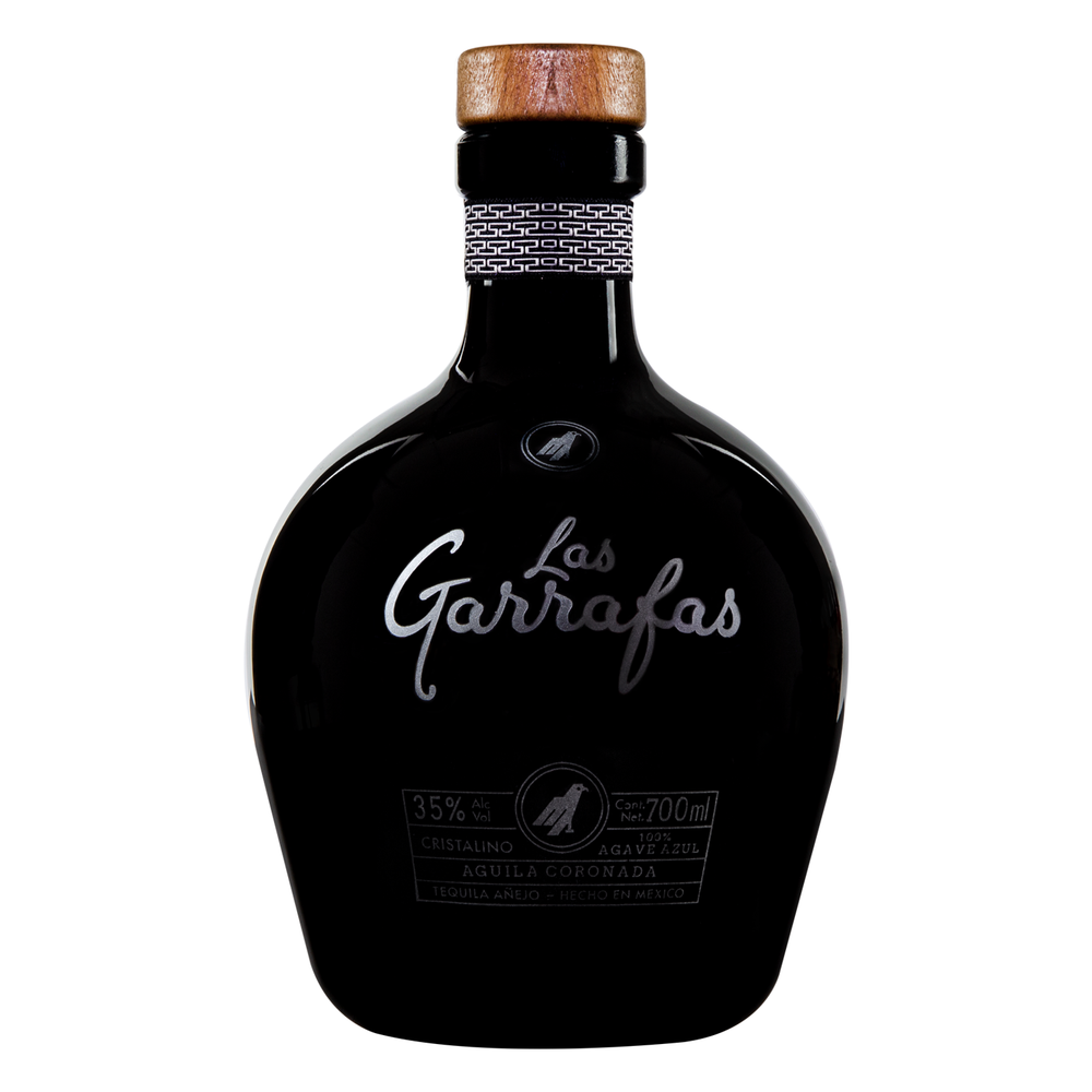 Tequila Las Garrafas Aguila Coronada Añejo Cristalino 700 ml