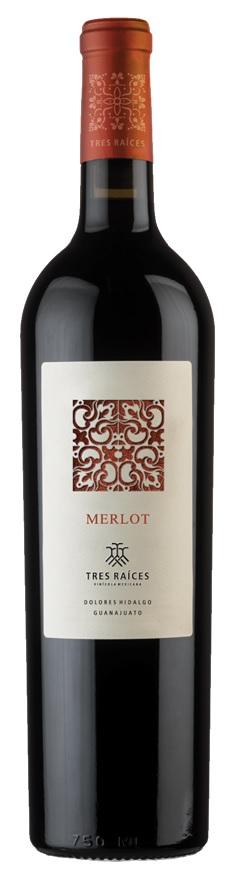 Vino Tinto Tres Raices Merlot 750 ml