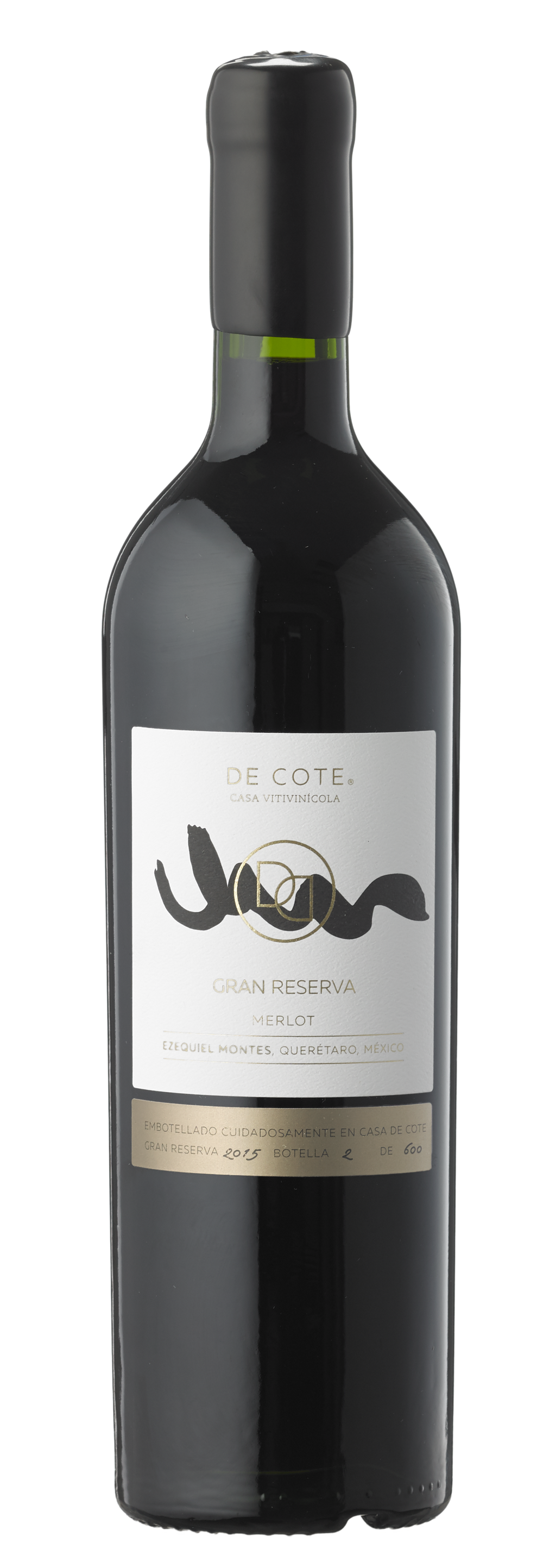 Vino Tinto De Cote Merlot Gran Reserva 750 ml