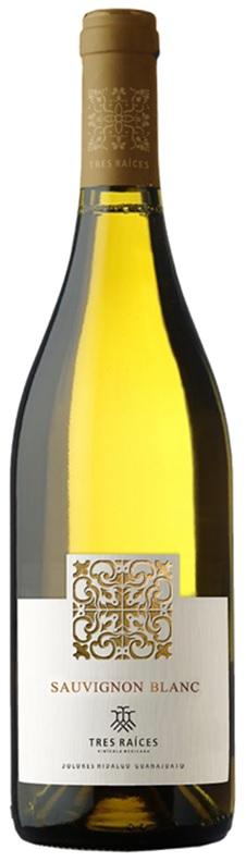 Vino Blanco Tres Raices Sauvignon Blanc Crianza 750 ml