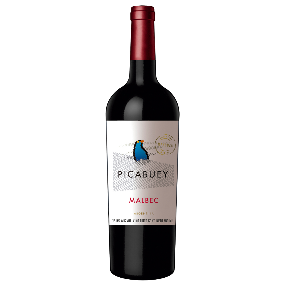 Vino Tinto Picabuey Malbec  750 ml