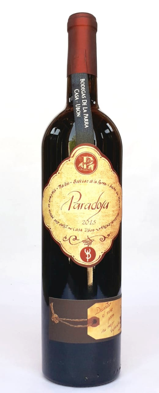 Vino Tinto Bodegas de la Parra Casa Ubon Paradoja 750 ml