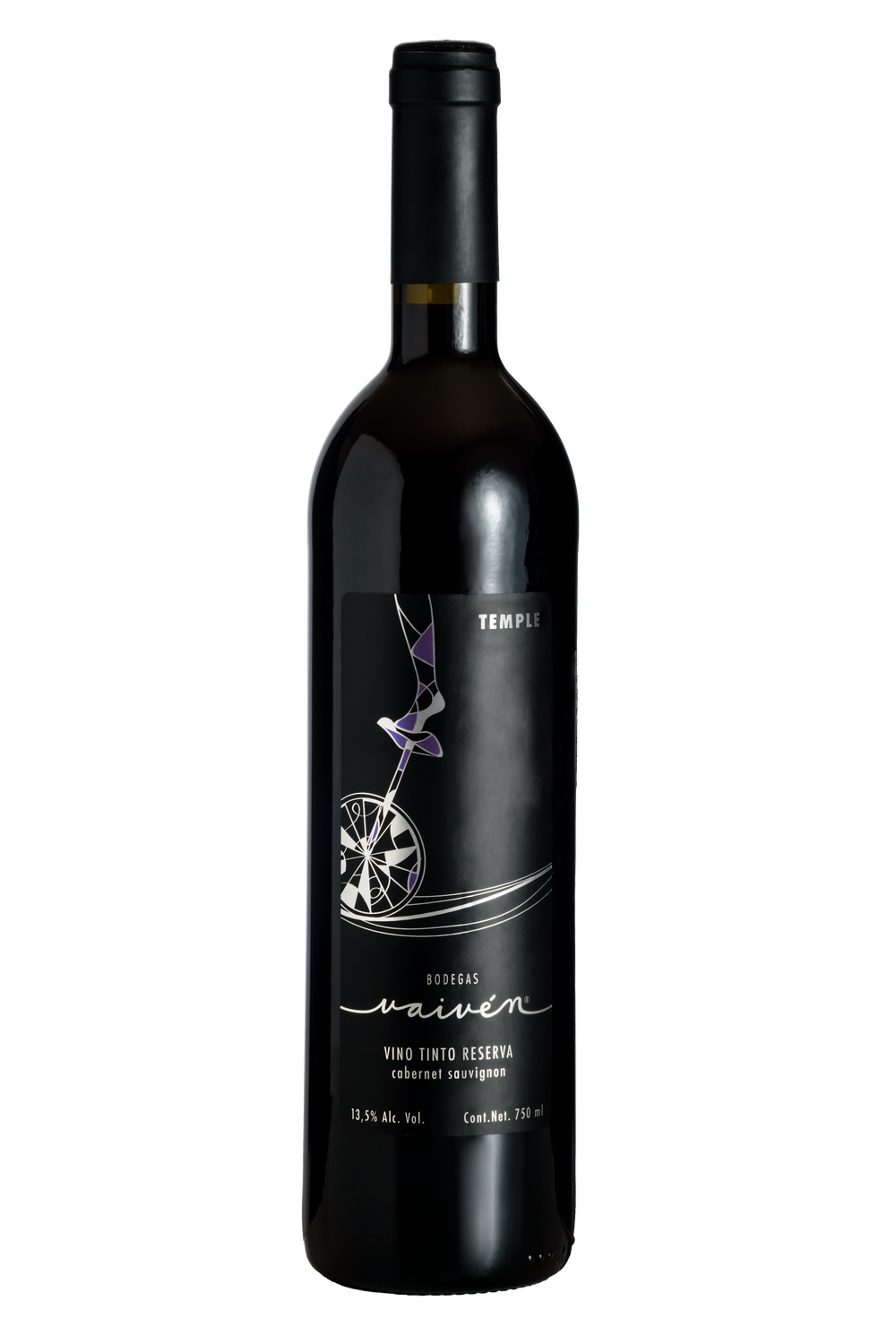 Vino Tinto Vaiven Temple Reserva Cabernet Sauvignon 750 ml