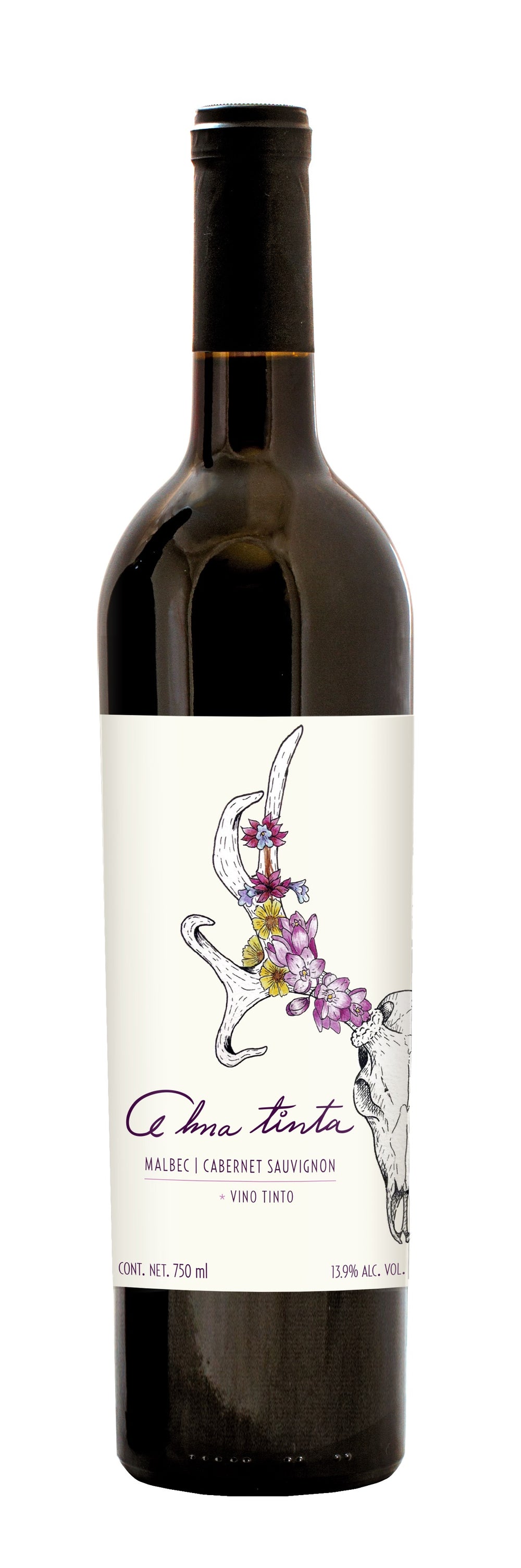 Vino Tinto Alma Tinta Malbec Cabernet Sauvignon 750 ml