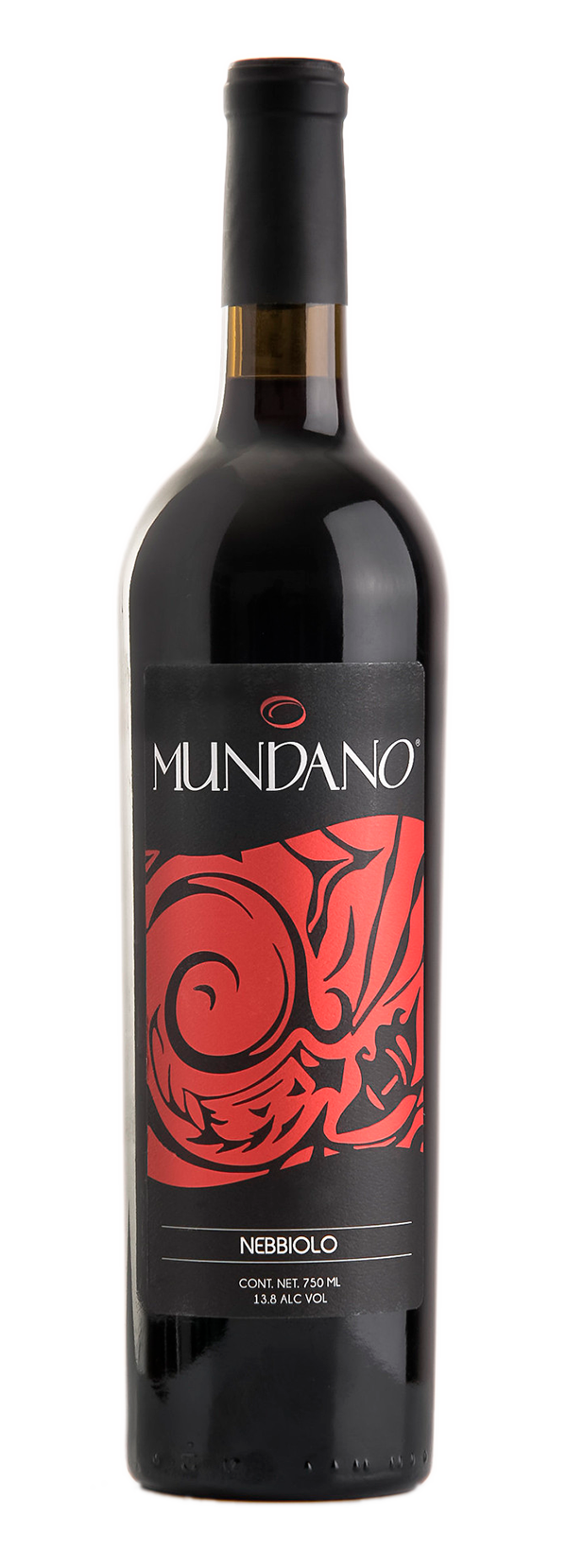 Vino Tinto Mundano Nebbiolo 750 ml