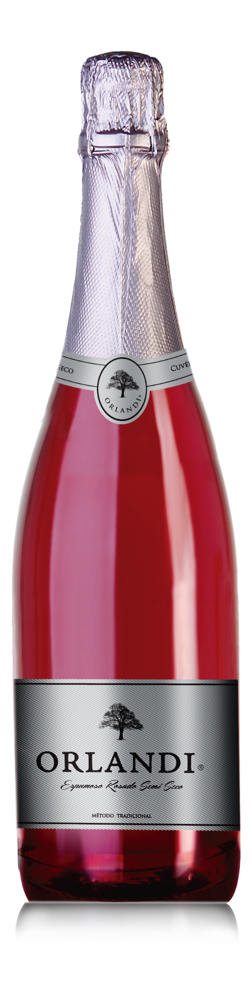 Vino Espumoso Orlandi Espumoso Rosado Semi Seco 750 ml