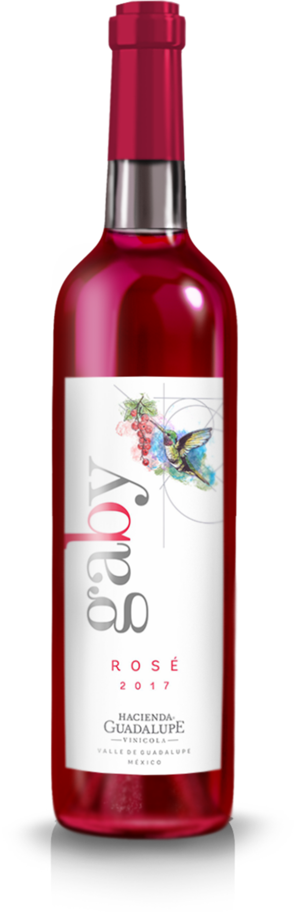 Vino Rosado Hacienda Guadalupe Gaby Rosado 750 ml