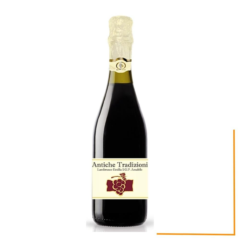Vino Tinto Espumoso Lambrusco Antiche Tradizioni 750 ml