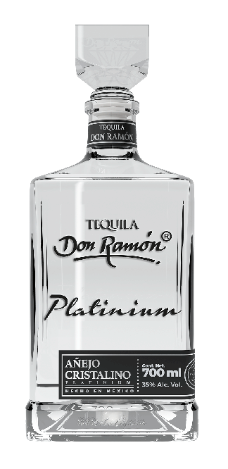 Tequila Don Ramón Añejo Cristalino Platinium 700 ml