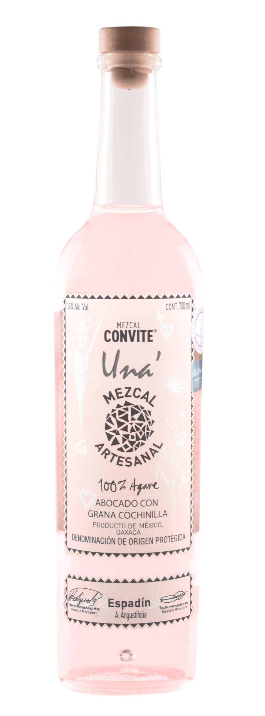 Convite Espadin Abocado con Grana Una 700 ml