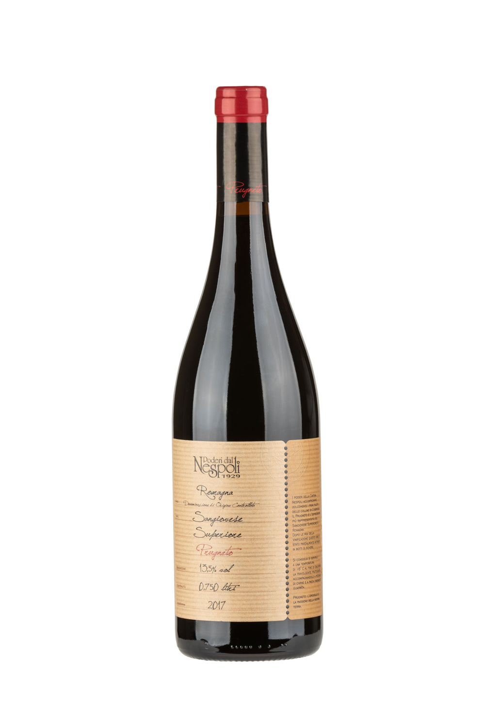 Vino Tinto Prugneto Romagna DOC