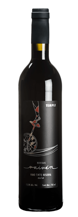 Vino Tinto Vaiven Temple Reserva Merlot 750 ml