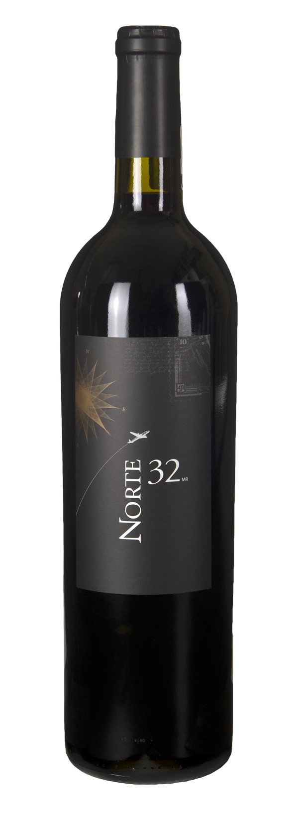 Vino Tinto Norte 32 Syrah Tempranillo Etiqueta Negra 750 ml