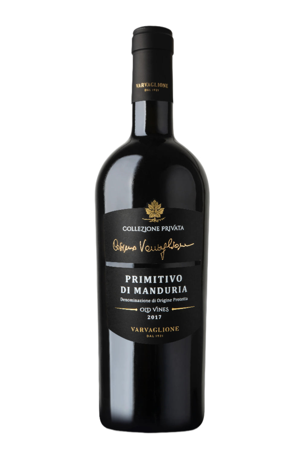 Vino Tinto Varvaglione Primitivo di Manduria DOP Collezione Privata Cosimo