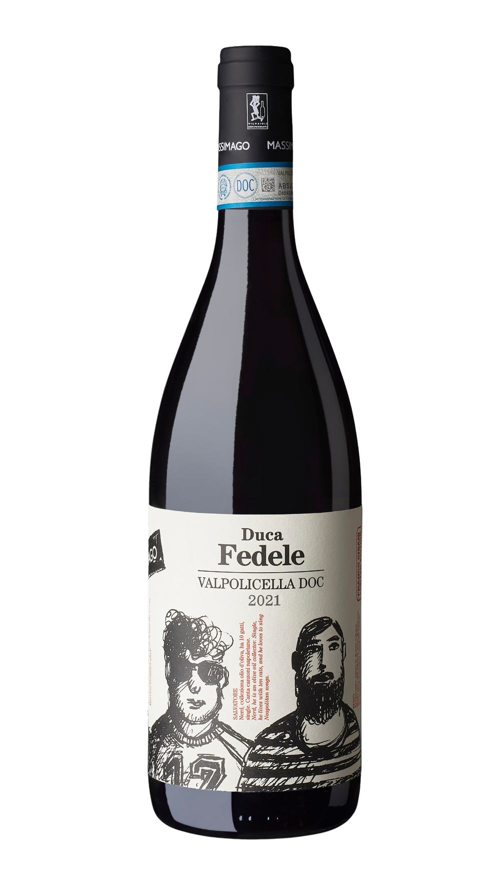 Vino Tinto Massimago Valpolicella DOC Duca Fedele Bio