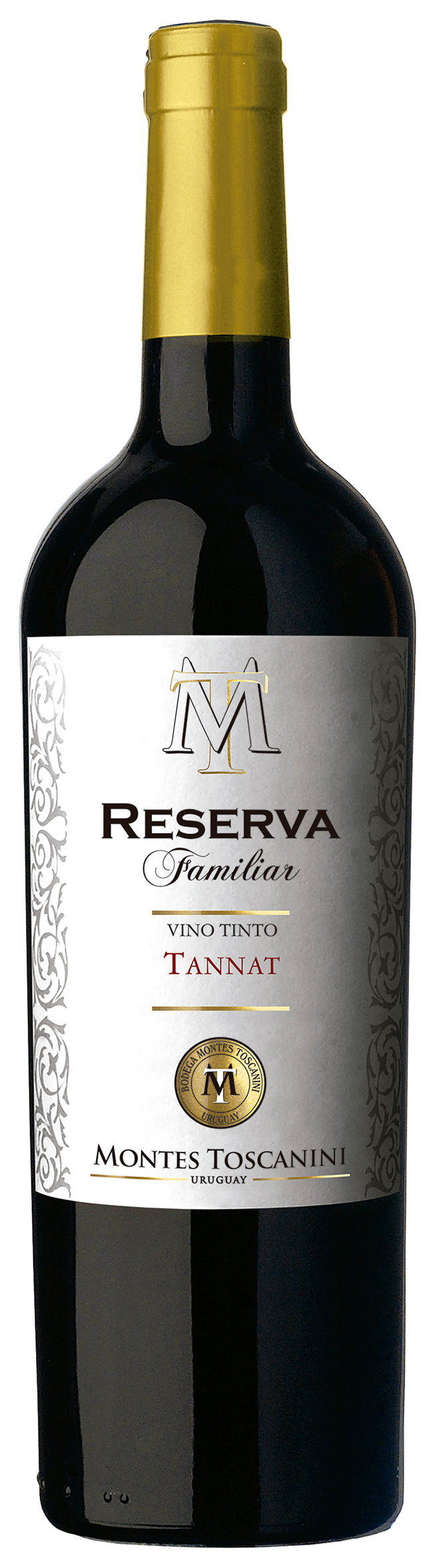 Vino Tinto Montes Toscanini Reserva Familiar Tannat 375 ml